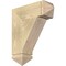 Ekena Millwork Traditional Arts & Crafts Rough Sawn Bracket, Douglas Fir, 6"W x 20"D x 24"H BKT06X20X24TRA03RDF - alternate 1